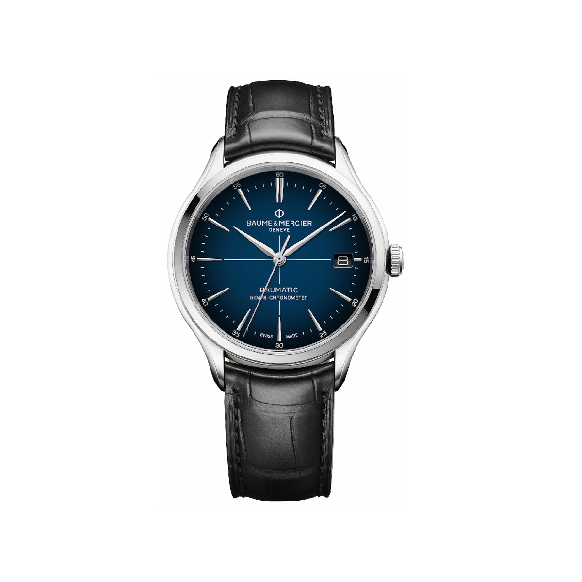 BAUME MERCIER CLIFTON BAUMATIC BLUE