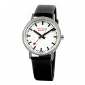 MONDAINE CLASSIC 36 MM BLACK STRAP