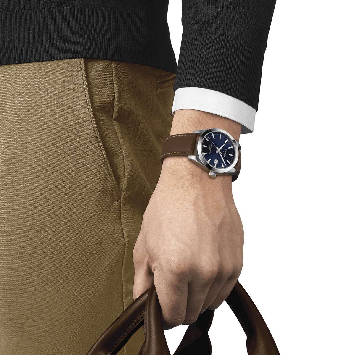 TISSOT GENTLEMAN POWERMATIC 80 SILICIUM AZUL