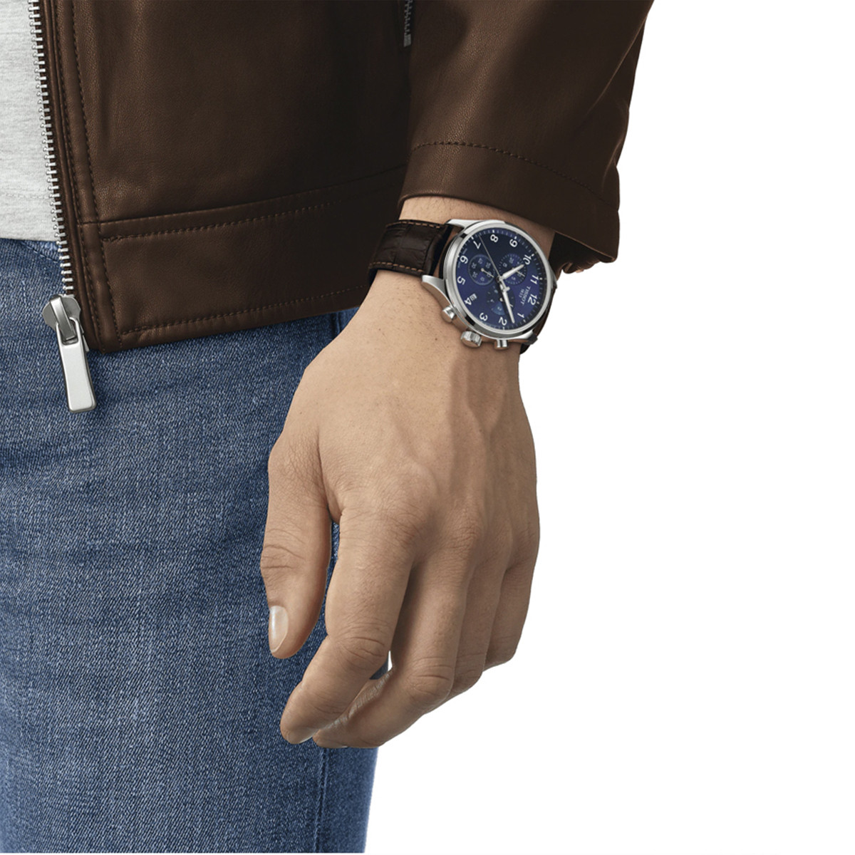 TISSOT CHRONO XL CLASSIC BLAU CORRETJA