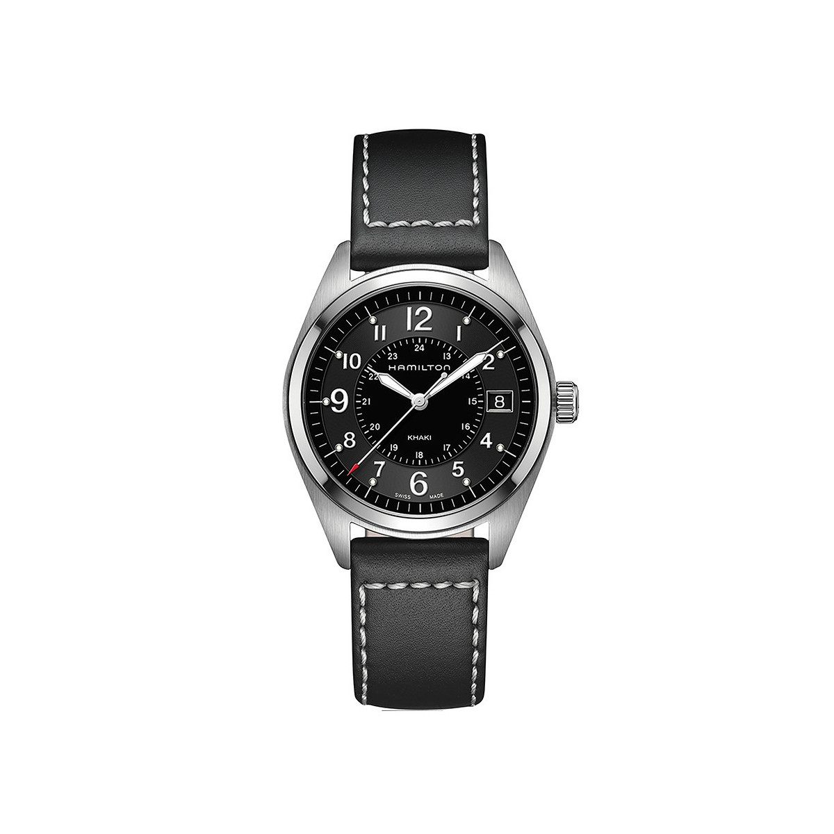 HAMILTON KHAKI NEGRO 40 MM