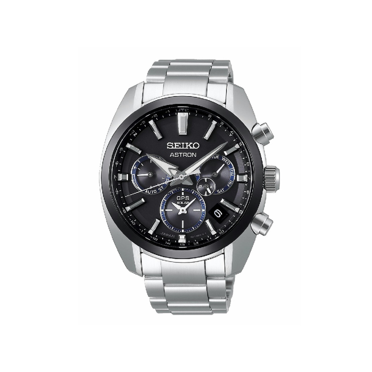 SEIKO ASTRON SOLAR CRONO BLACK