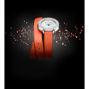 BAUME MERCIER PROMESSE CON DIAMANTES CORREA NARANJA