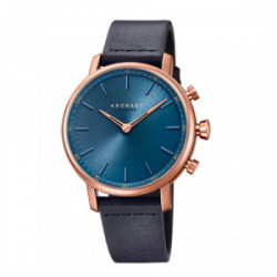 KRONABY CARAT AZUL PVD ROSA CORREA