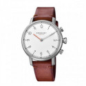 KRONABY NORD SILVER BROWN STRAP