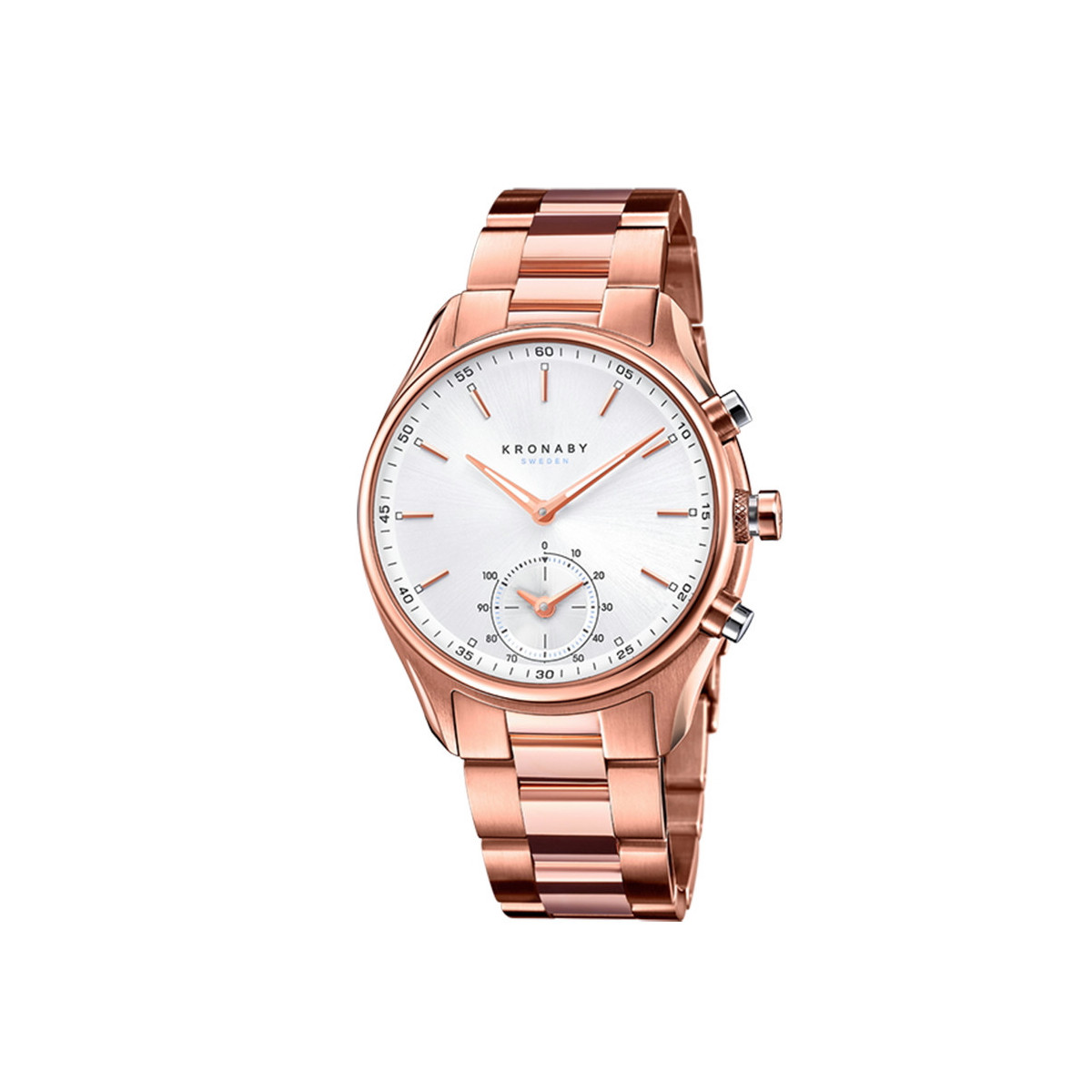 KRONABY SEKEL SMALL SECOND PVD ROSA