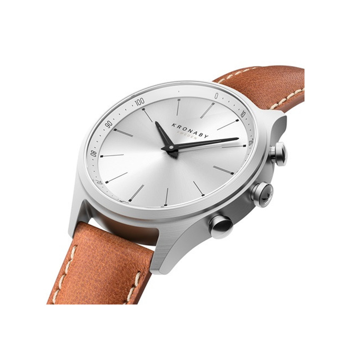 KRONABY SEKEL SILVER DIAL STRAP