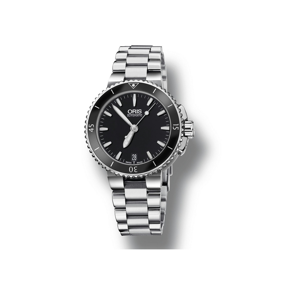 ORIS AQUIS DATE BLACK 36 MM