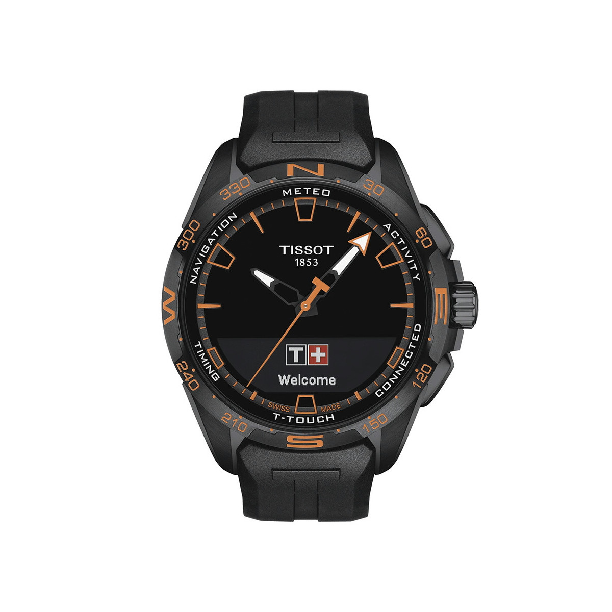 TISSOT T-TOUCH CONNECT SOLAR NEGRE I TARONJA