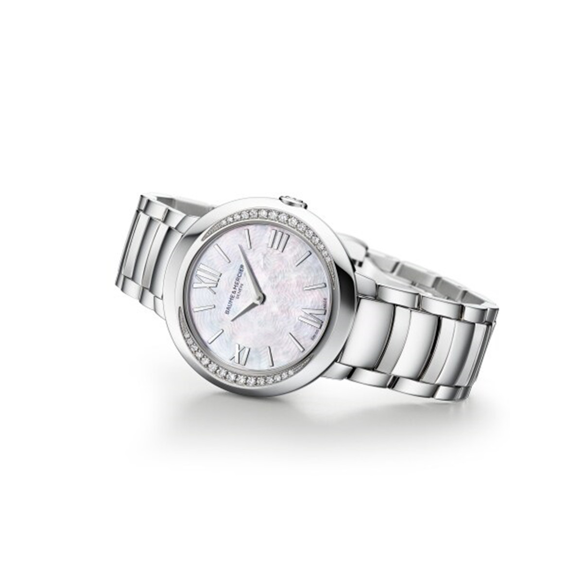 BAUME MERCIER PROMESSE BISEL CON DIAMANTES