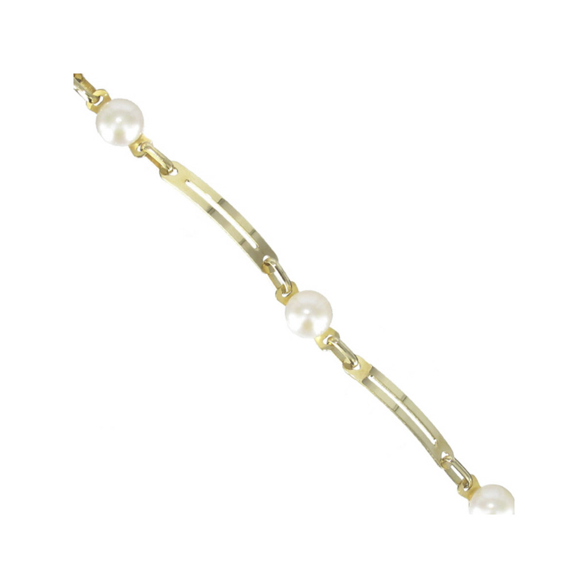 GOLD PEARL BRAZALET