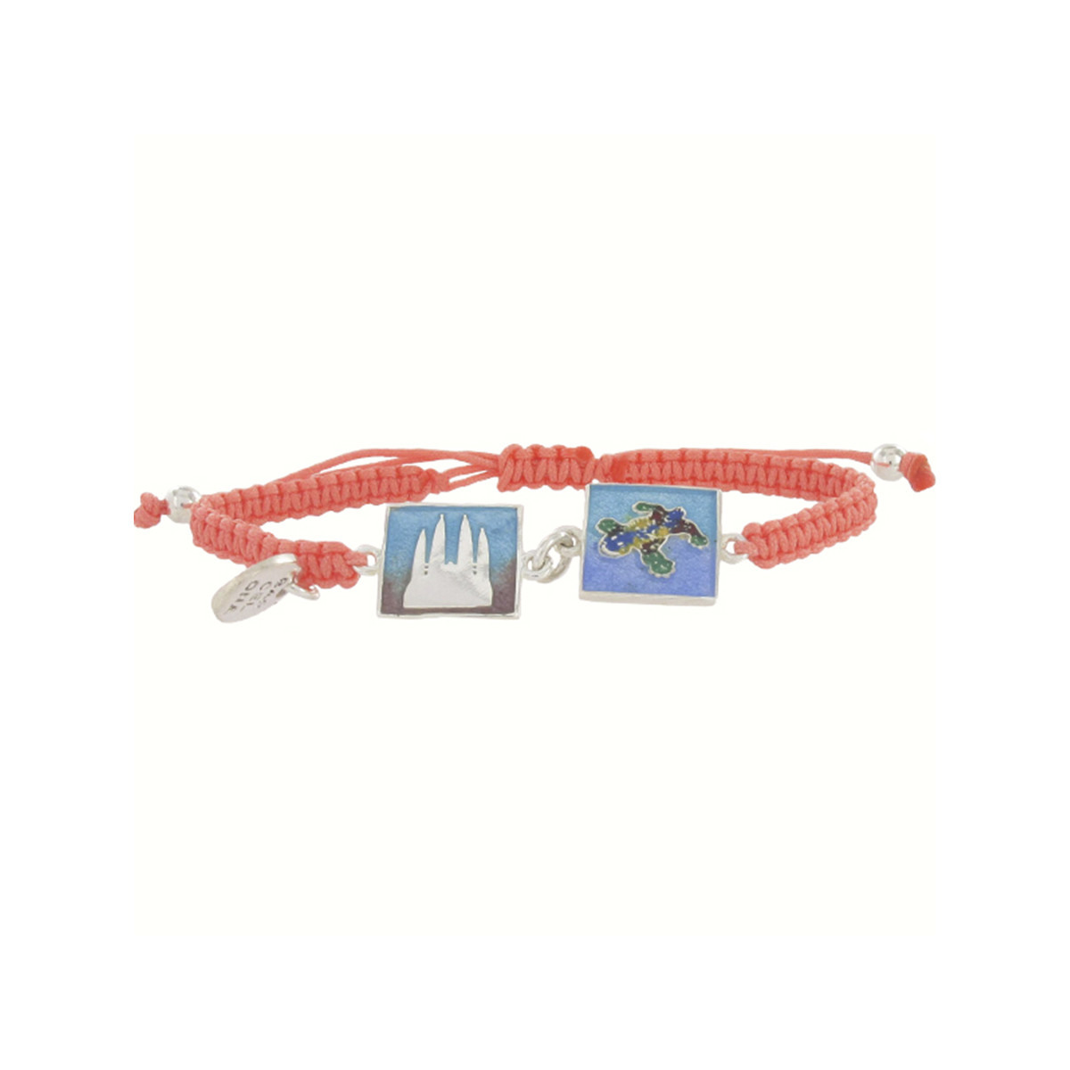 PULSERA MACRAME Y PLATA BARCELONA