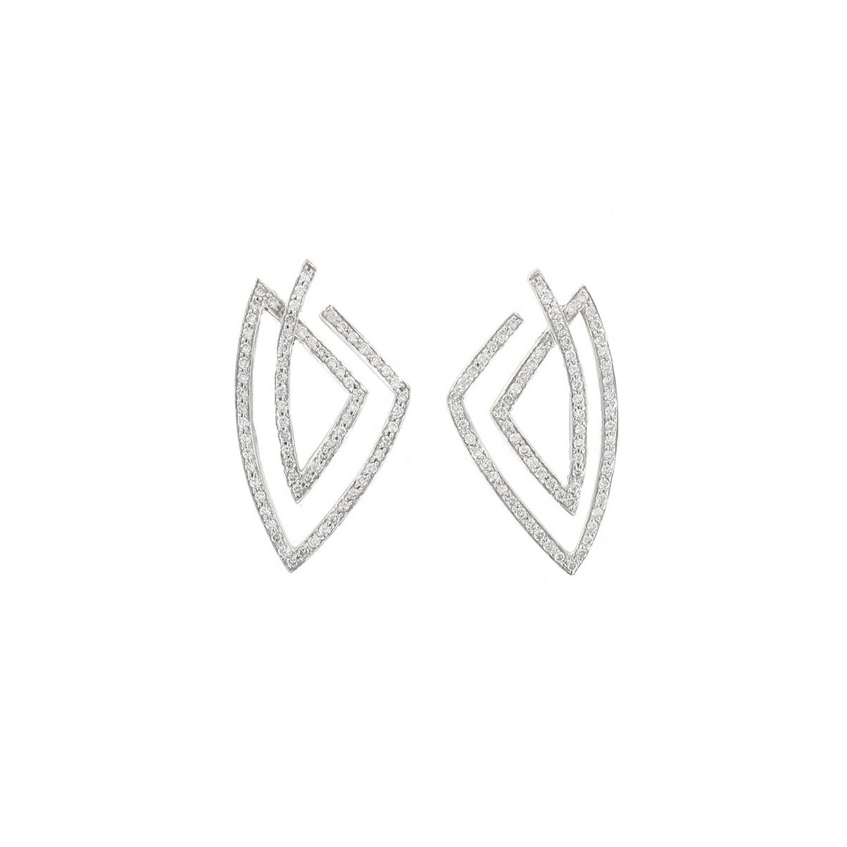 PENDIENTES ORO DIAMANTES