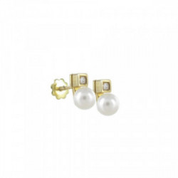 PENDIENTE DE BEBE CON PERLA Y DIAMANTE