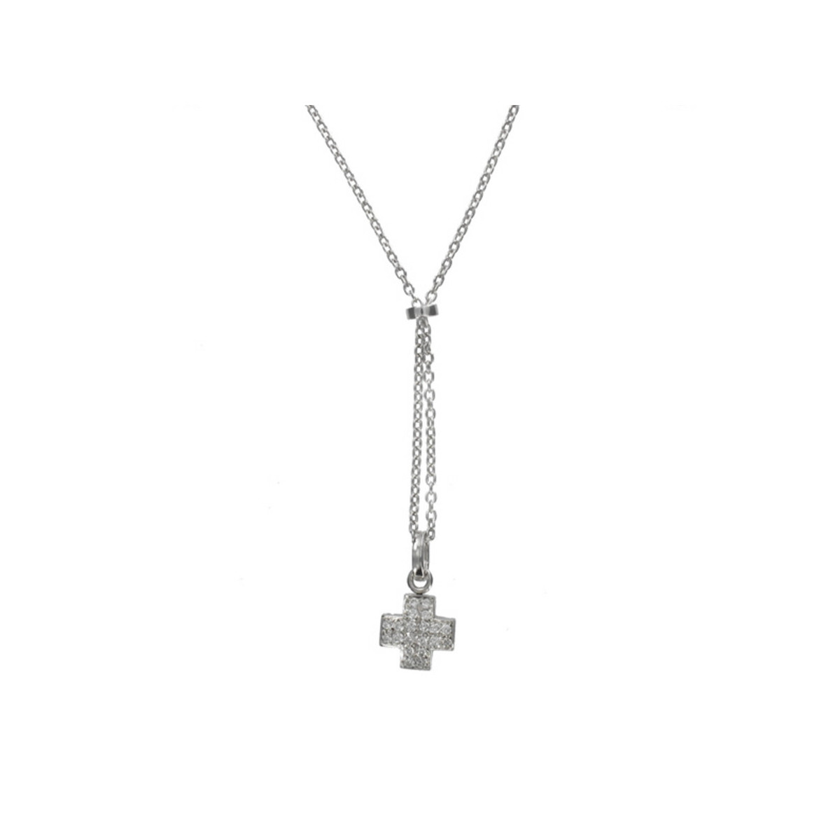 WHITE GOLD DIAMOND NECKLACE