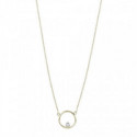 COLLAR ORO AMARILLO Y DIAMANTE MINI