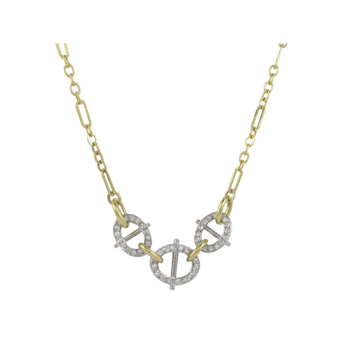 GOLD DIAMOND NECKLACE