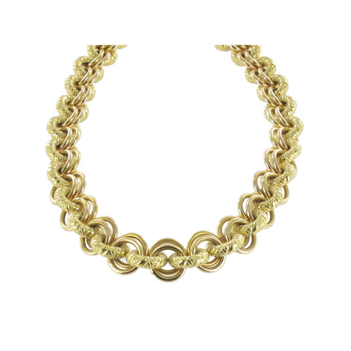 YELLOW GOLD NECKLACE