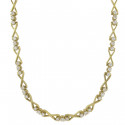 YELLOW GOLD DIAMOND NECKLACE