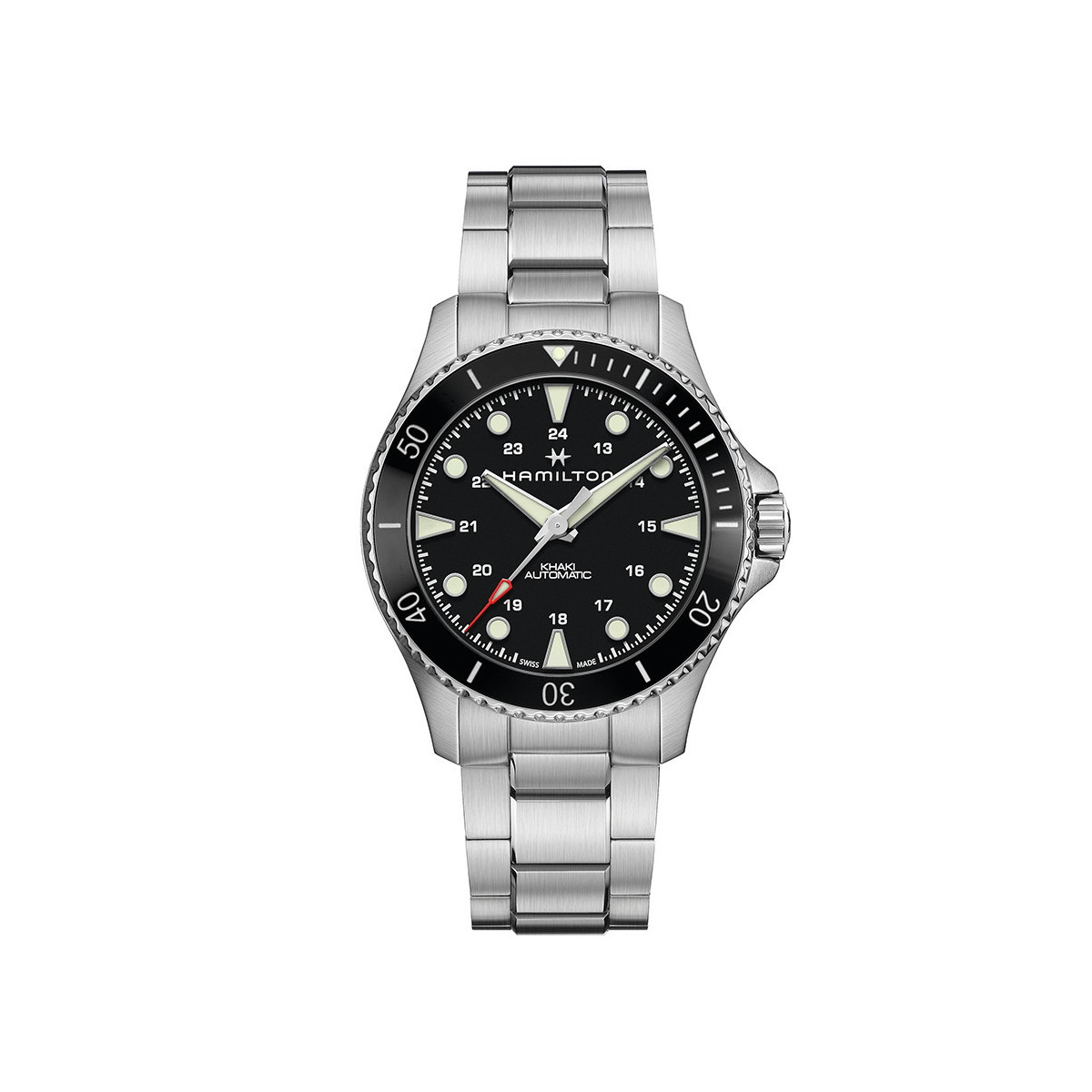 HAMILTON KHAKI NAVY SCUBA ACERO 43 MM