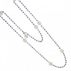 COLLARET LLARG OR AMB 8 PERLES