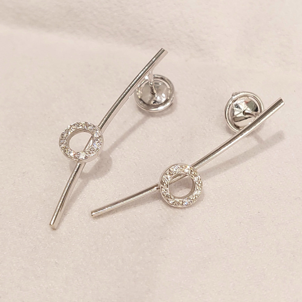 PENDIENTES ORO Y DIAMANTES