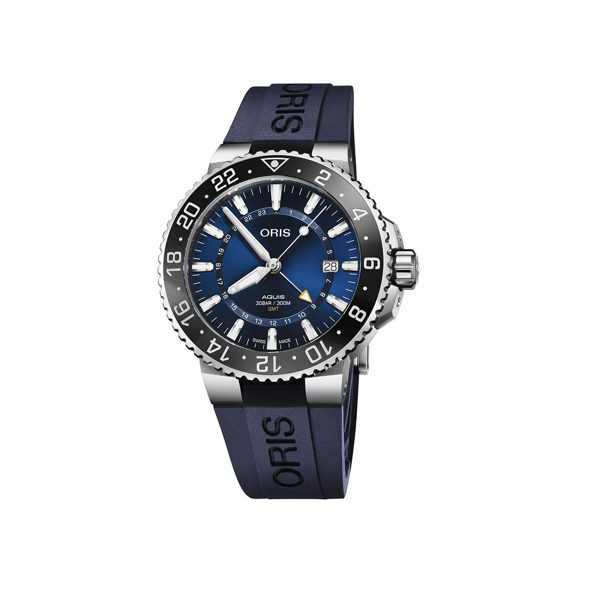 ORIS AQUIS GMT BLUE 44 MM