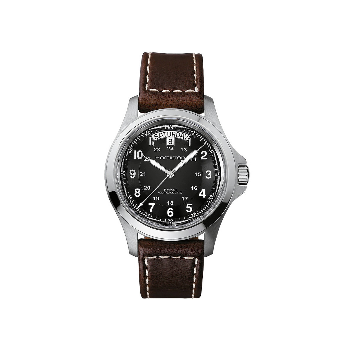 HAMILTON KHAKI 40 MM STEEL