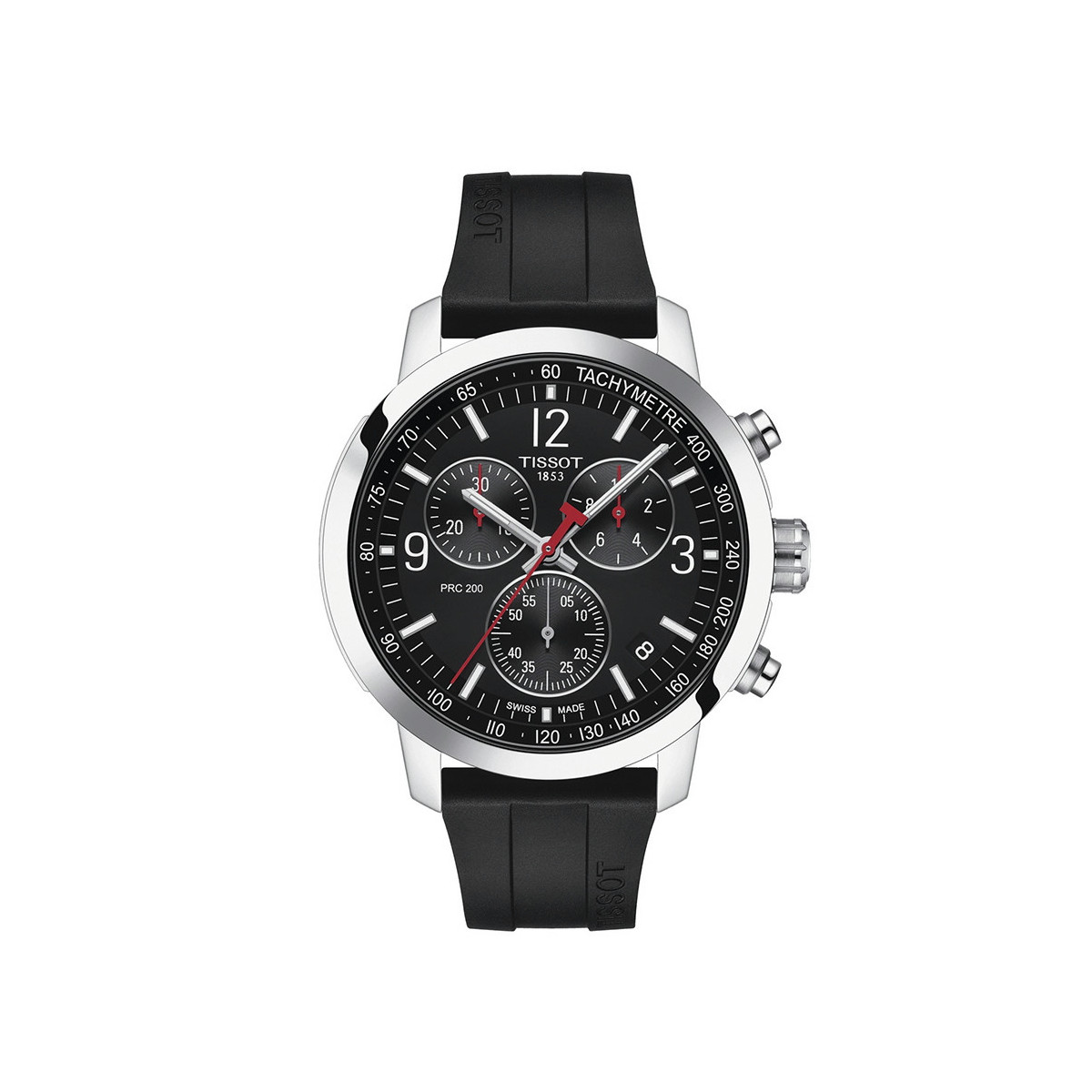 TISSOT PRC200 BLACK RUBBER