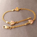 GOLD ENAMEL BRACELET