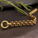 ARTICULATED TWO GOLD BRACELET
