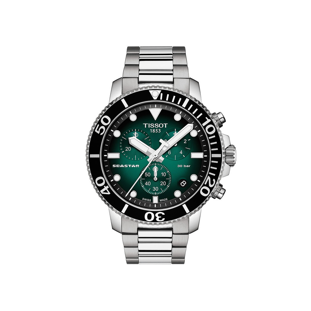 TISSOT SEASTAR GREEN 46 MM