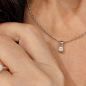 WHITE GOLD DIAMOND PENDANT