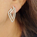 PENDIENTES ORO DIAMANTES