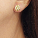 PENDIENTES ORO DIAMANTES