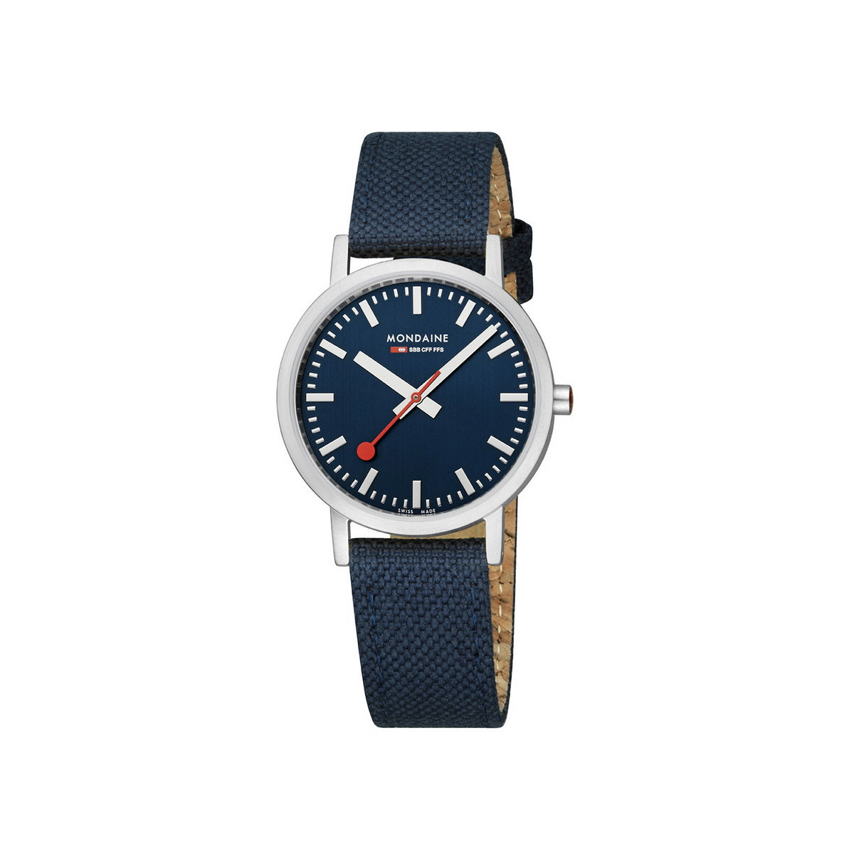 MONDAINE CLASSIC BLAU 36 MM