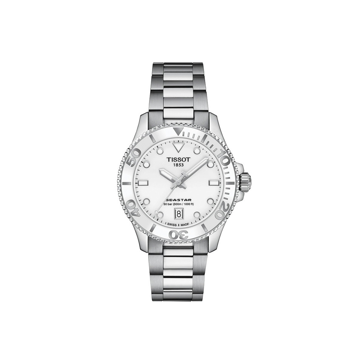 TISSOT SEASTAR 1000 36MM WHITE