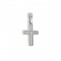 WHITE GOLD DIAMOND CROSS