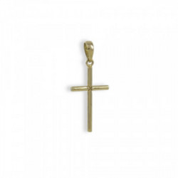 SMALL YELLOW GOLD CROSS