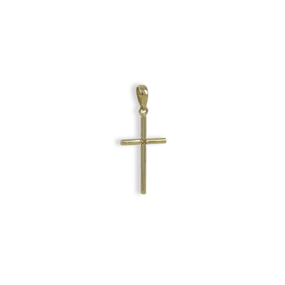 SMALL YELLOW GOLD CROSS