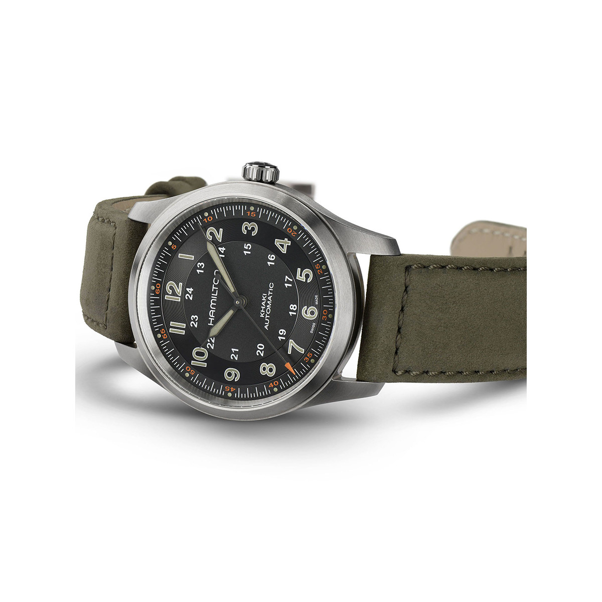 HAMILTON KHAKI FIELD TITANIO AUTOMATICO