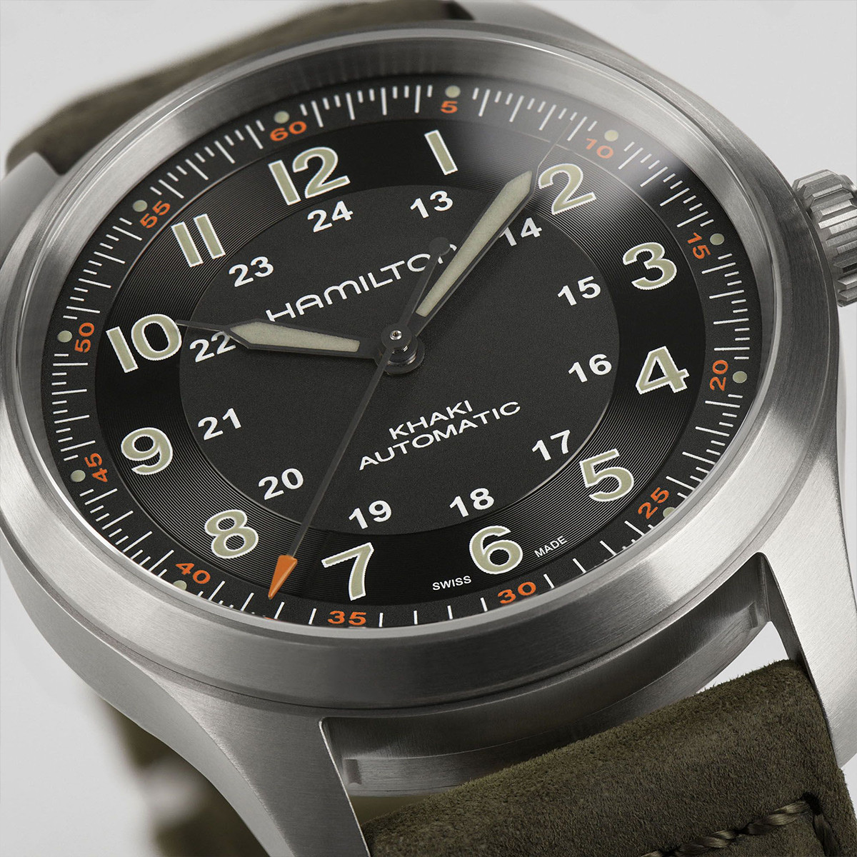 HAMILTON KHAKI FIELD TITANIUM AUTOMATIC