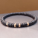 BRONZE AND GOLD BRACELET