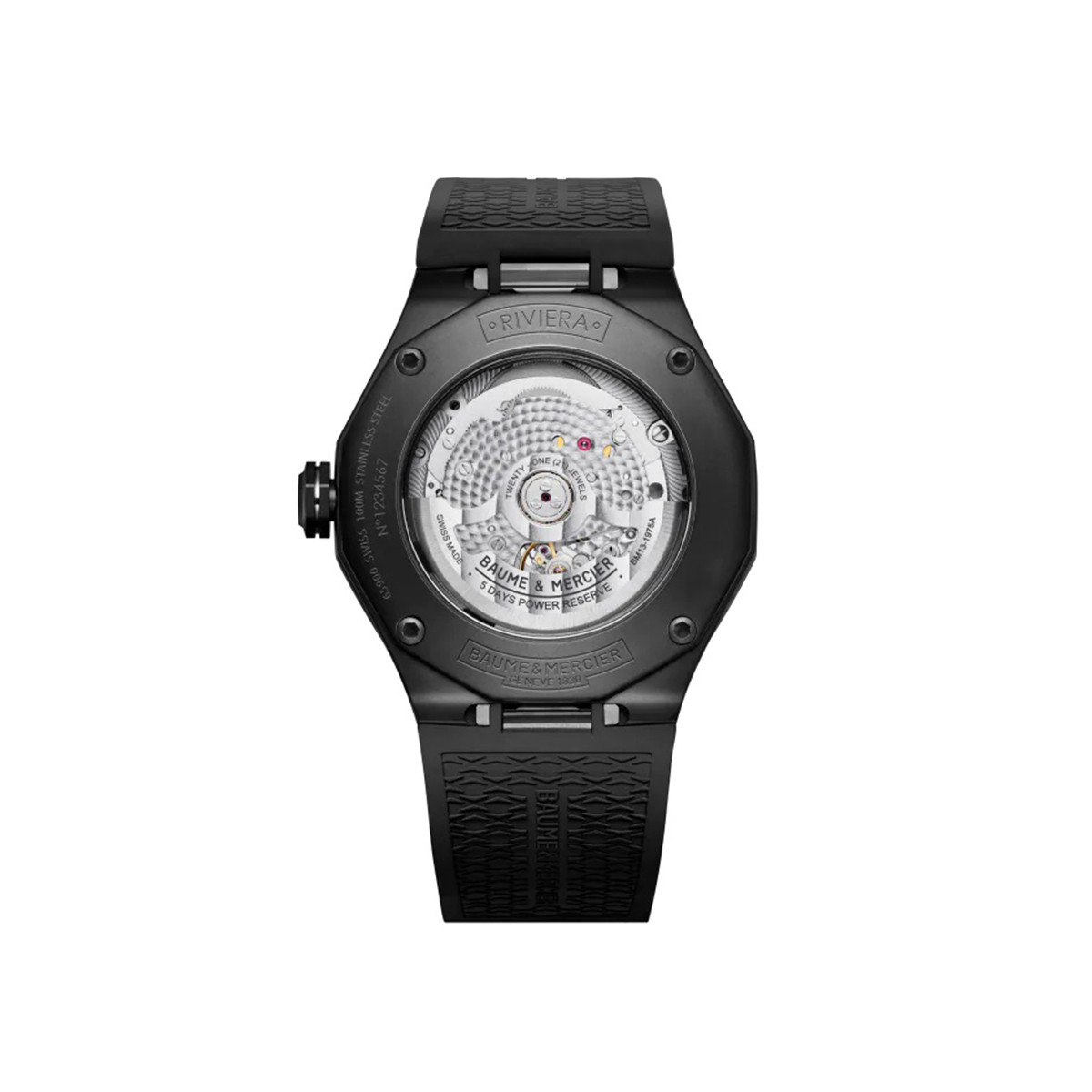 BAUME & MERCIER RIVIERA BAUMATIC NEGRE