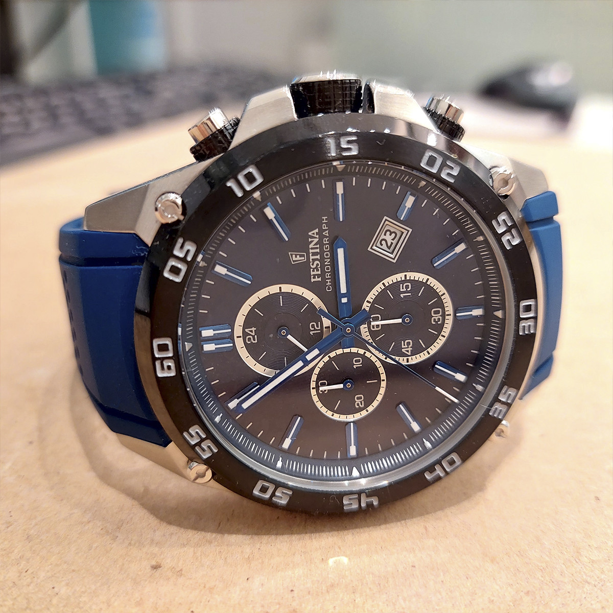 FESTINA ESFERA Y CAUCHO AZUL