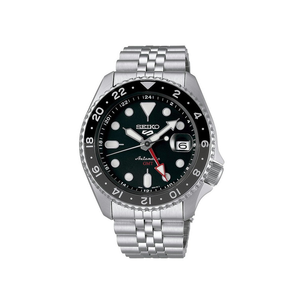 SEIKO 5 SPORTS GMT BLACK