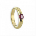 GOLD RUBY RING