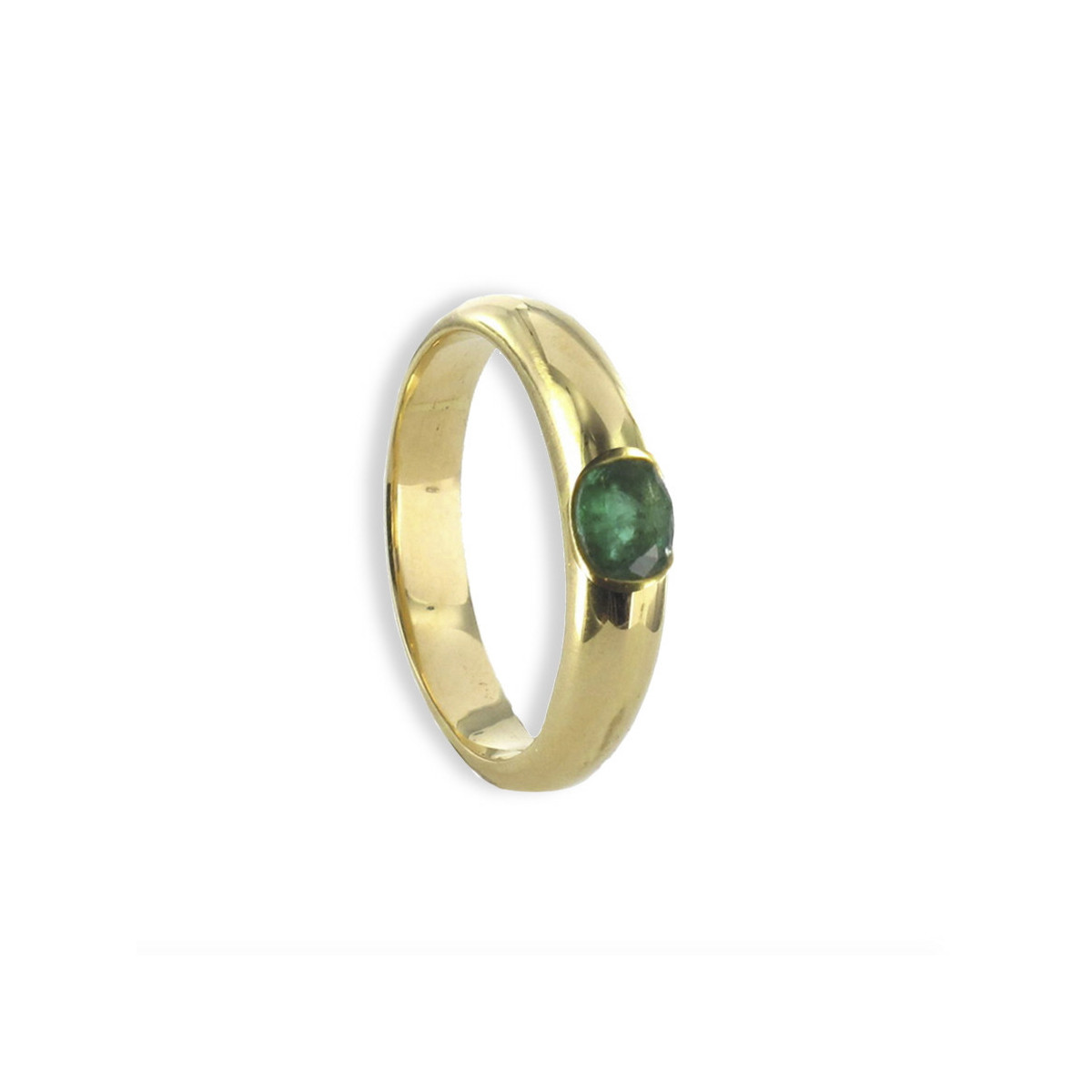 ANILLO ORO ESMERALDA