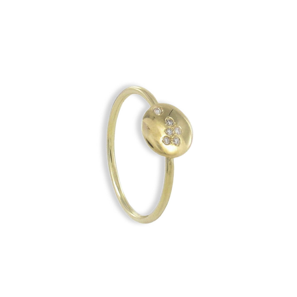 GOLD AND DIAMONDS YOUTH RING