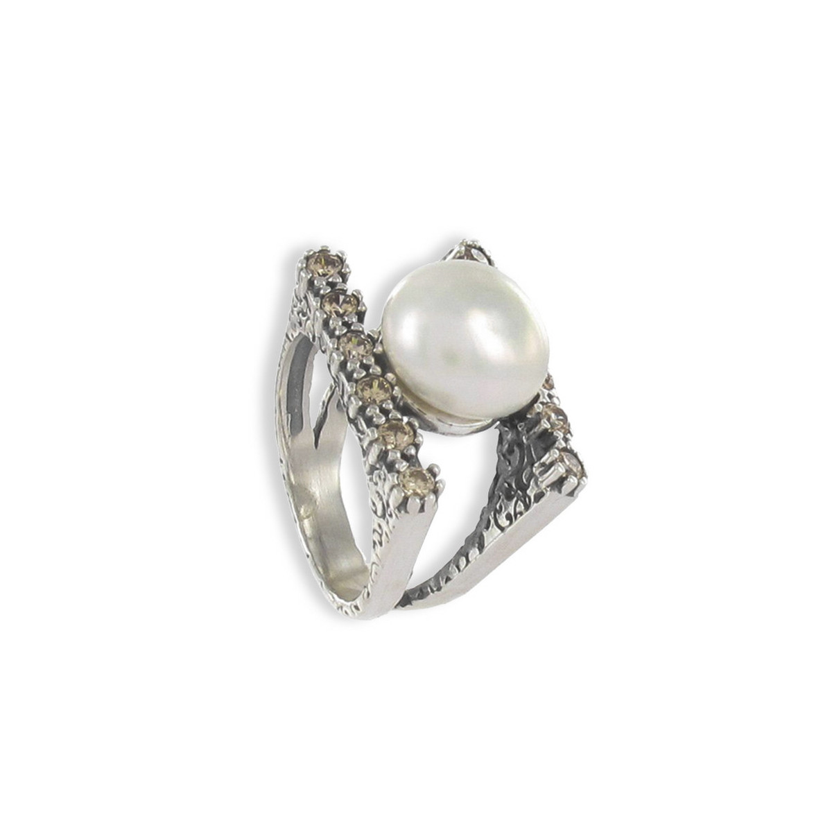 ANILLO PLATA CON PERLA CULTIVADA DE AGUA DULCE